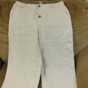 G. H. Bass & Co. Linen Capris
